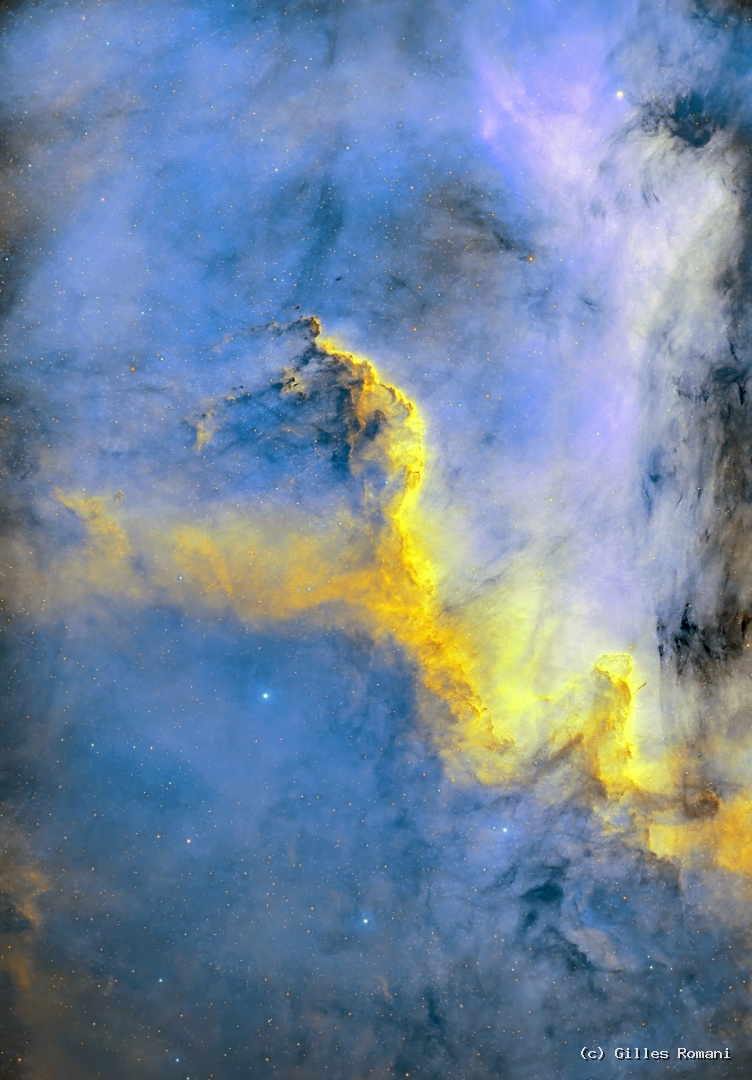 Zoom sur NGC 7000